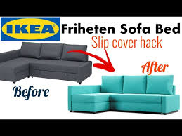 Ikea Friheten Sofa Velvet Slip Cover