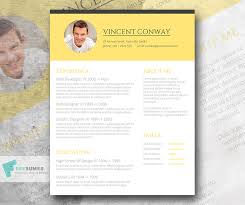 Subtle Yellow The Trendy Resume Template Giveaway Freesumes