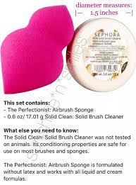 pink perfectionist airbrush sponge