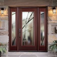 fiber stain entry doors ply gem