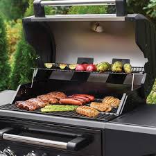 Gas Grill With Multi Fuel Flavor Drawer