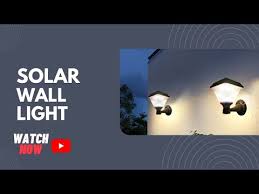 Solar Wall Light For Garden Waterproof