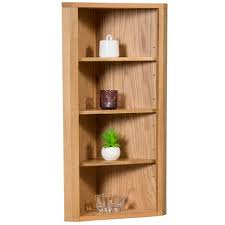 Waverly Oak Corner Storage Cabinet