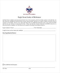 4 Eagle Scout Recommendation Letter Samples Writing