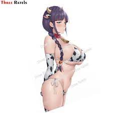 Three Ratels H198 Sexy Anime Girl For Kurotsuchi Nemu Bleach Stickers And  Decals For Laptop Luggage Skateboard Decoration - AliExpress
