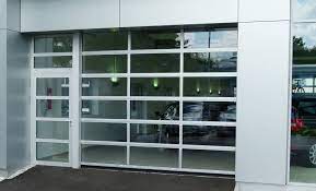 commercial glass garage doors