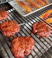 the best traeger smoked burgers with