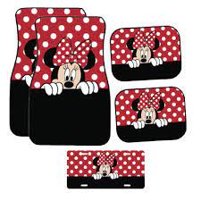 red king minnie mouse car mat