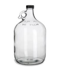 Moonshine Jug W Cap New Glass 1 Gallon