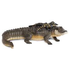 Alligator with Babies Toy | Incredible Creatures | Safari Ltd®