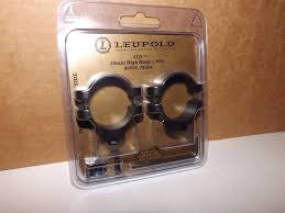 Leupold Std 30mm High Rings 900 49959 Matte Ebay