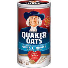 quaker oats 1 minute oats oatmeal