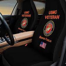 Marine Auto Seat Covers Usmc Veteran