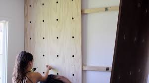 Build A Giant Pegboard Accent Wall