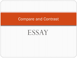 Where to buy a comparison and contrast essays pepsiquincy com SlideShare Types of Comparison Contrast Essays