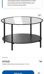 Ikea Glass Coffee Table Furniture