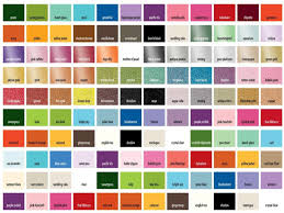 Martha Stewart Craft Paint Color Chart Samples Combinations