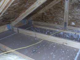 no insulation over attached garage