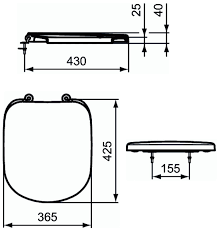 Ideal Standard Tempo White Wc Toilet