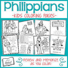 10 i rejoiced greatly in the lord that at last you renewed your concern for me. Philippians Kids Coloring Pages By Kristen He With Bible And Doodle