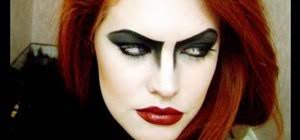rocky horror for halloween makeup
