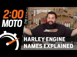 2 minute moto harley engine names
