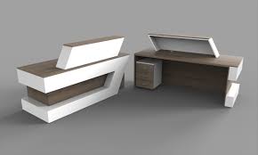 This furniture is main gate to further service of. 3d Asset Reception Desk And Executive Table Office 1