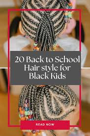 hair style for black kids