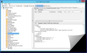 caml query builder sharepoint