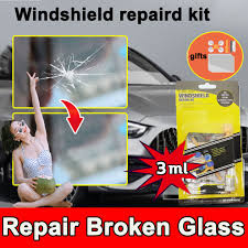 Glass Repair Fluid Windshield Adhesive