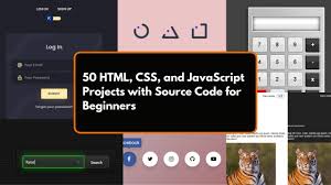 50 html css and javascript projects