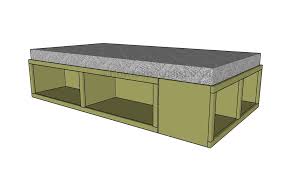 Storage Twin Bed Plans