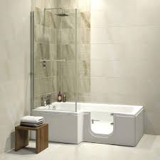 Sanctuary medium shower enclosure walk in tub. Bathe Easy Solarna L Shaped Shower Bath Uk Bathrooms