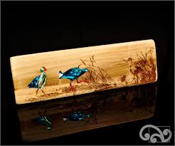 Recycled Driftwood With Pukeko Native