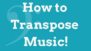 How To Transpose Music Transposing Instrument Flashcards And Chart