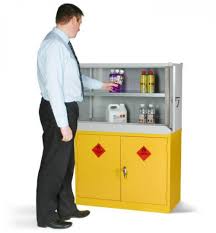 stackable coshh cabinet 610h 915w