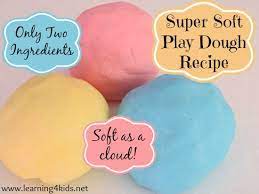 super soft play dough recipe learning