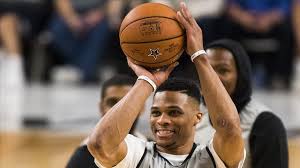 Russell westbrook is a basketball player who plays for oklahoma city thunder of the national basketball association (nba). Nba Russell Westbrook Moves To Washington Wizards