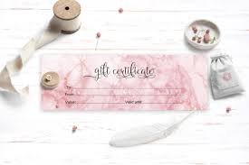 gift certificate graphic by andreea