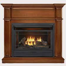 Dual Fuel Ventless Gas Fireplace