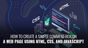 web page using html css