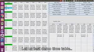 best time table generating software for