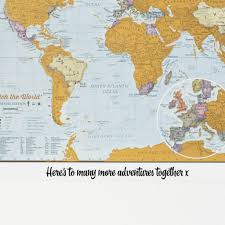 world travel edition map