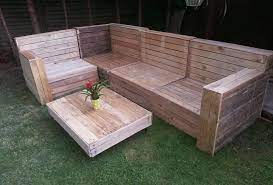 pallet garden furniture plans image