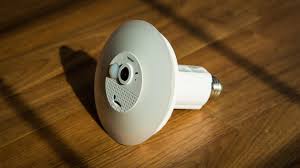 This Hidden Led Bulb Security Camera Watches You From Above Cnet
