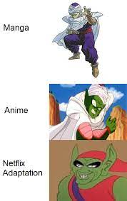Maybe you would like to learn more about one of these? Dragon Ball Z Here S A Crossover Meme I Made Animemes