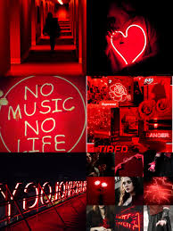 We hope you enjoy our growing collection of hd images to use as a background or please contact us if you want to publish an aesthetic grunge neon signs wallpaper on our site. Red Aesthetic Background Collage
