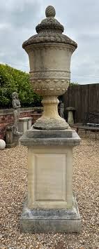 substantial reclaimed alexander urn on