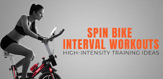 spin bike interval workouts high