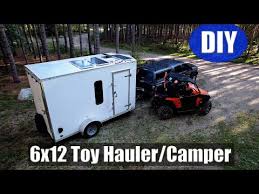6x12 cargo trailer toy hauler